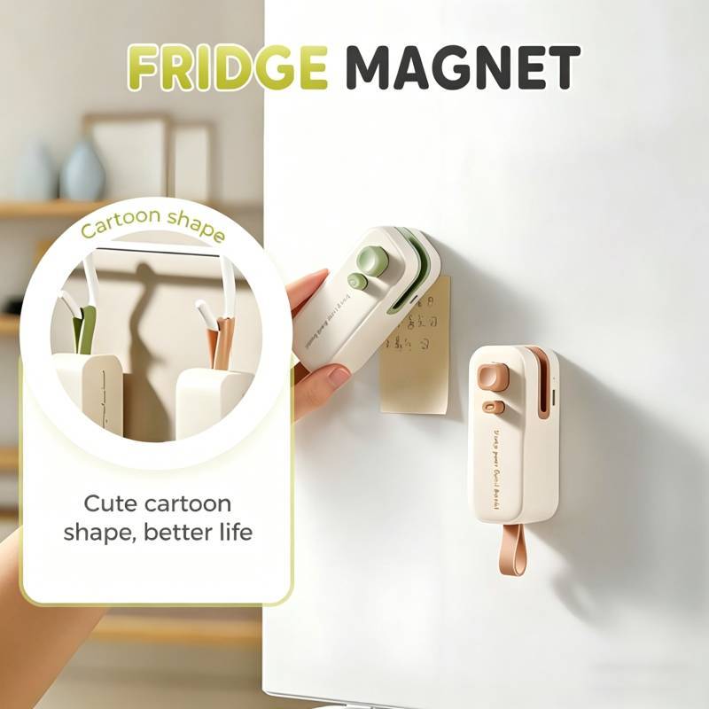 Mini wiederaufladbarer Lebensmittelversiegler mit magnetischem Design zur Frischhaltung in der Küche