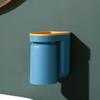 4 Colors Toothbrush Rack Light Luxury Mouthwash Brushing Cup Punch Free Wall Mounted Bathroom Storage Box Couple Tooth Cup Shelf
