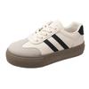 New Breathable and Retro Height-increasing Shoes for Women with Thick Soles, Versatile Casual Board Shoes