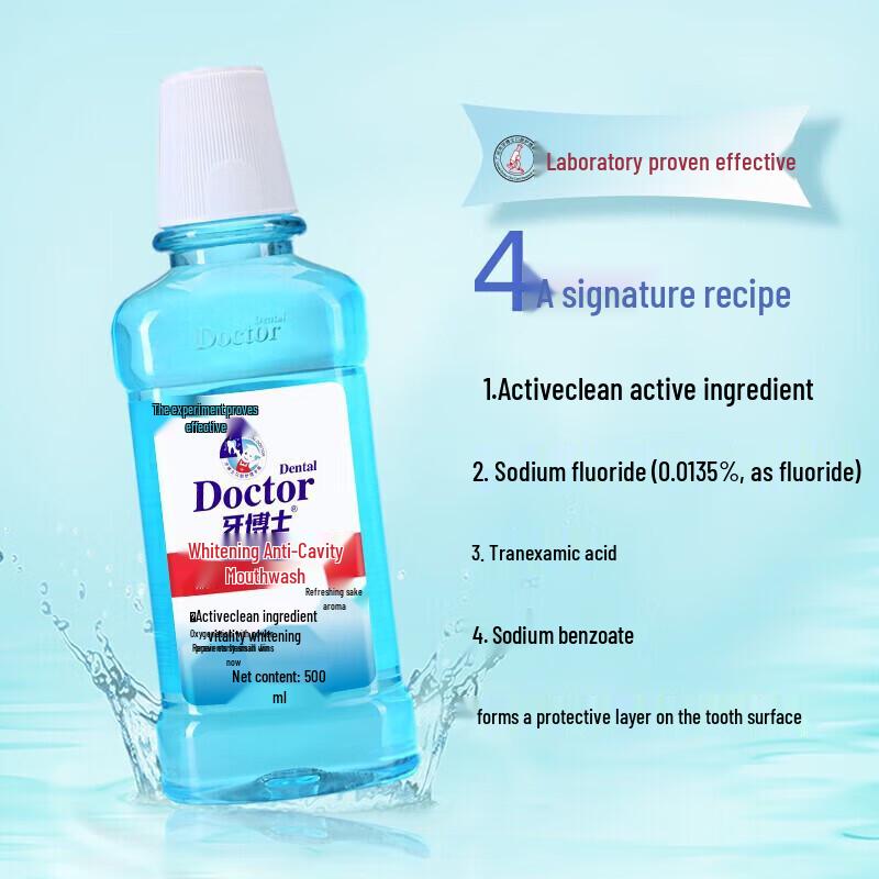 Dr. Tooth Whitening Anti-Cavity Mouthwash