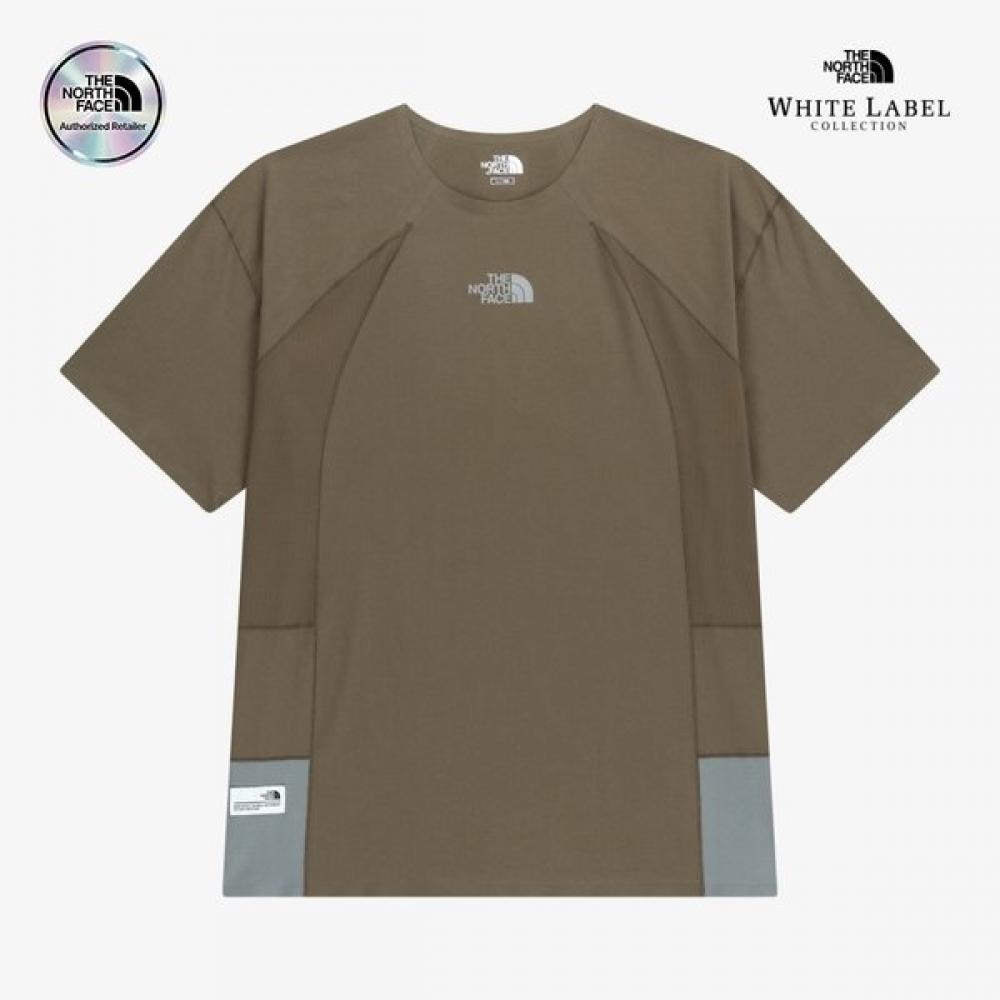 The NorTh Face Speedon ShorT Sleeve Round T shirT whiTe lTb 90