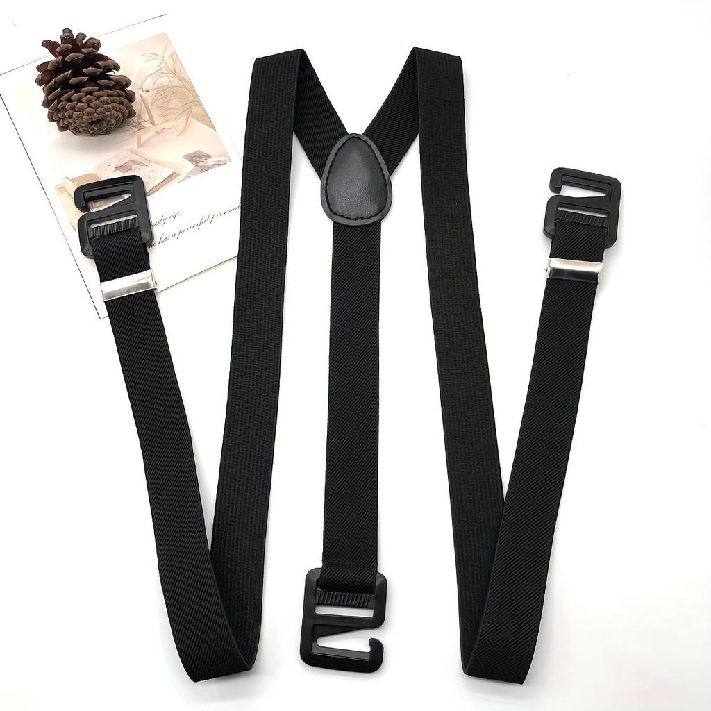 2.5cm Width Men's Suspenders New Creative 3 Hooks Suspenders Man Pants Casual Mens Trouser Suspenders Fashion Adjustable Brace