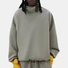Fear of God X Adidas Atletiek Serie Omkeerbare Gebreide Fleece Hoodie FW23 Unisex Tops Klei IS8774