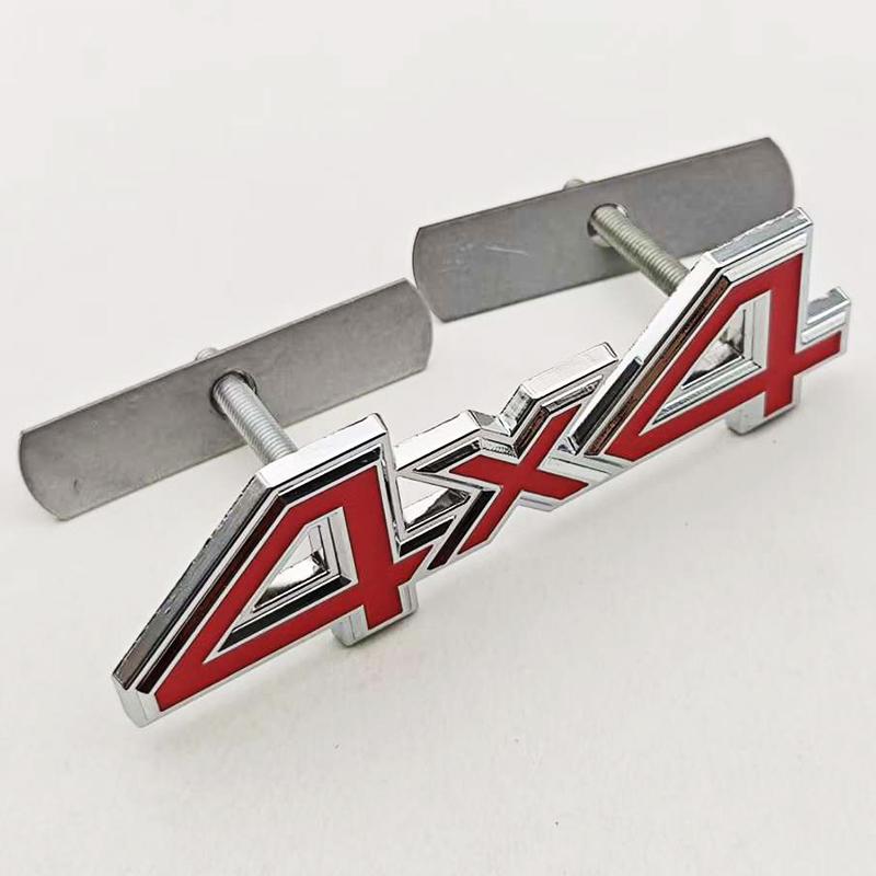 

1Pcs 3D Metal Car Styling Logo 4X4 Four-Wheel Drive Car Sticker Emblem Badge Decals Universal Decoration Accessories