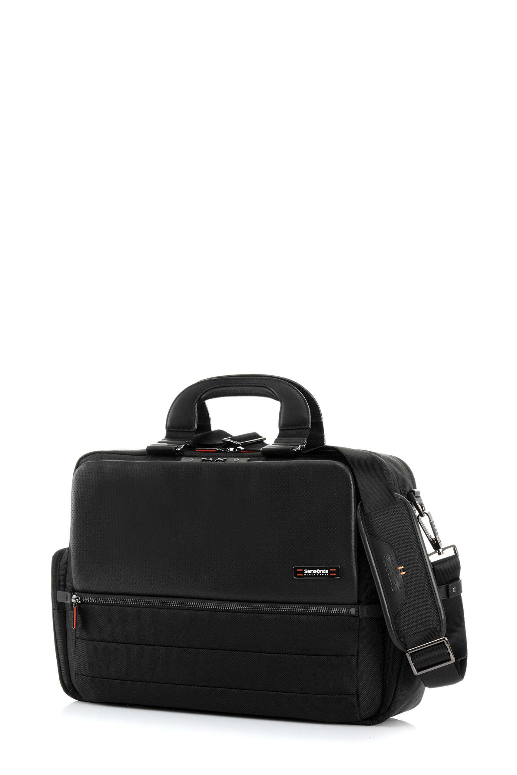 

Samsonite Black Label Men s Veron II Briefcase, Medium, Black