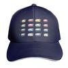 Colourful Vintage Eriba Puck Caravan Daisy Cap Fashion Casual Baseball Caps  Summer Unisex Baseball Hats Polychromatic