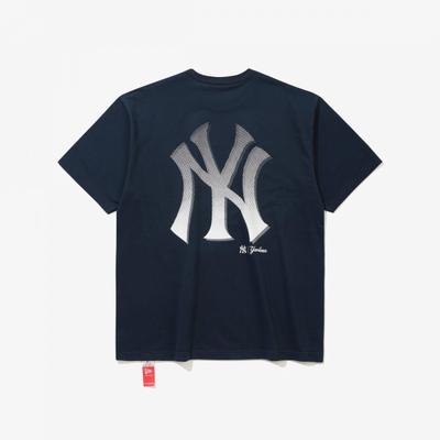 New Era Mlb New York Yankees HalfTon Koszulka Granatowy 15147536