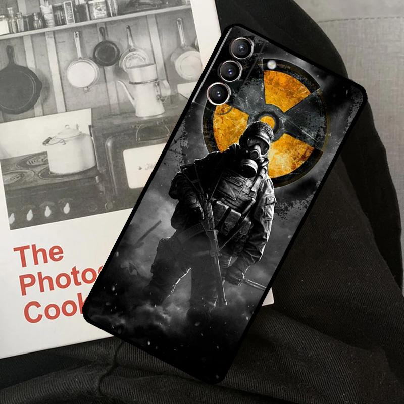 Husă de telefon Stalker Clear Sky Pentru Samsung Galaxy S24 S22 S23 Ultra S20 S21 S24 FE S9 S10 Note 10 Plus 20 Ultra
