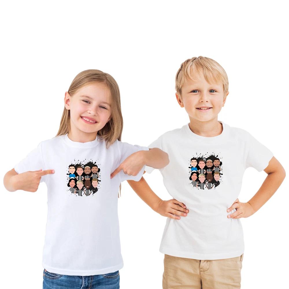 Newcastle 2025-26 Vector Heroes Kids T-Shirt Tee 3-13 Years Toon Army 2XL