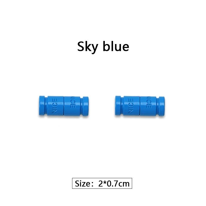 Elastic Shoelaces Ties Nice Circular Capsule Locked Shoelace Children Adult Lazy Shoelace Decorations Shoe Accessries