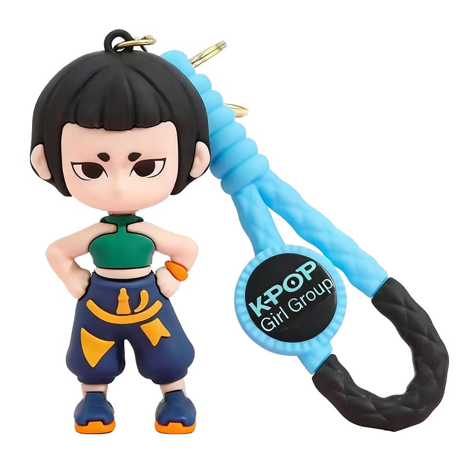 3D Tištěné Anime Film Kpop Lovci Démonů Dívky Derpy Klíčenky Panenka Roztomilý Tygr Akční Model Hračka Kolekce Dárky