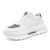 Nuove Scarpe con Rialzo da Uomo Sneakers per Aumentare l'Altezza per Uomo 6/8CM Scarpe Sportive Casual Rialzo Interno Invisibile Scarpe Bianche