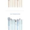 8Pcs Professional Makeup Brushes Set Cosmetic Powder Eye Shadow Foundation Blush Blending Concealer Beauty Make Up Tool Brushes