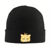 Pc Neco Arc Bonnet Hats Tsukihime Knit Hat Unisex Women Retro Warm Soft Beanie Hats Spring Hippie Printed Cap