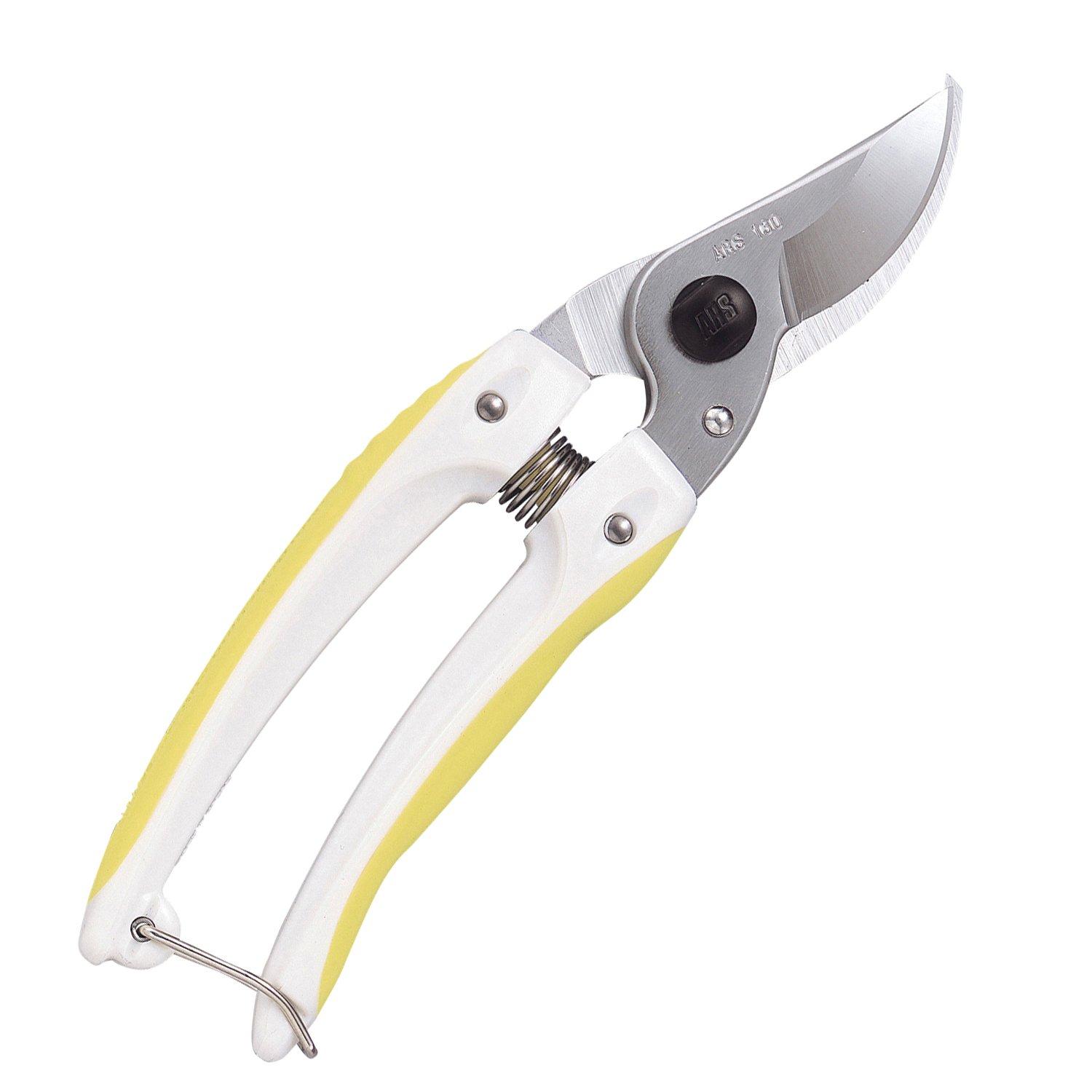 ARS Corporation Mini Choki Lightweight and Compact Pruning Shears (Deluxe Yellow) 130DX-Y