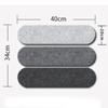 3-Piece Felt Photo Wall Panels - Self-Adhesive Wooden Jewelry Organizer, DIY Art Decor for Living Room & Bedroom Storage