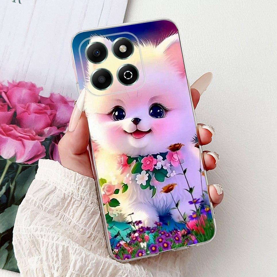 Für Huawei Honor X6 X6s 4G 5G X6a Plus Handyhülle Drache Löwe Tiger Cool Mode Malerei Rückseite Weiches Schwarzes Silikon Hülle