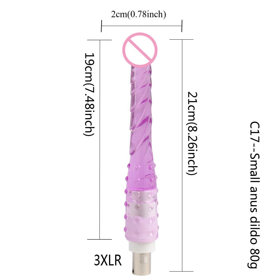 DTSUDU Sex Machine Accessory For Sex Machine, With 3XLR Connector, Toy Suction Cup, Adjustable Length Angle Accessory