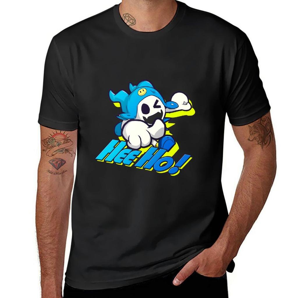 Hee Ho TShirt sweat summer top plus size tops mens white t shirts