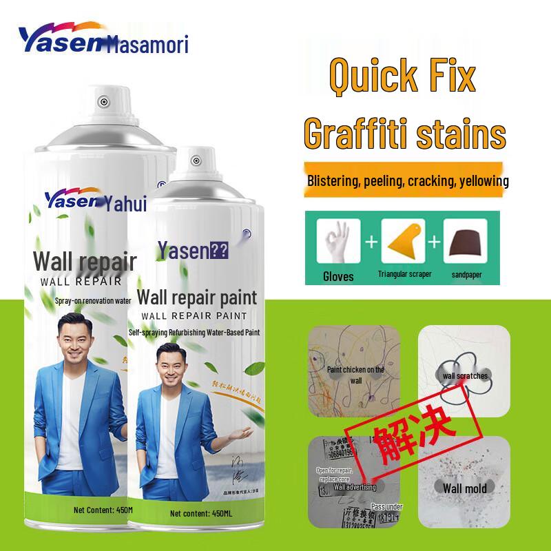 Household Wall Repair Spray Paint Kit