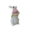 Charming Easter Bunny Figurine with Carrot Handcrafted Resin Rabbit Decor for Spring and Holiday Celebrations