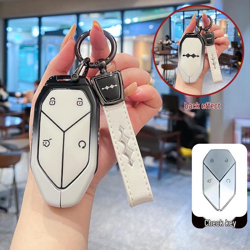 BYD Formula Leopard Key Cover: Fits Leopard 3, 5, 8 & Includes Titanium 3 Metal Key Ring