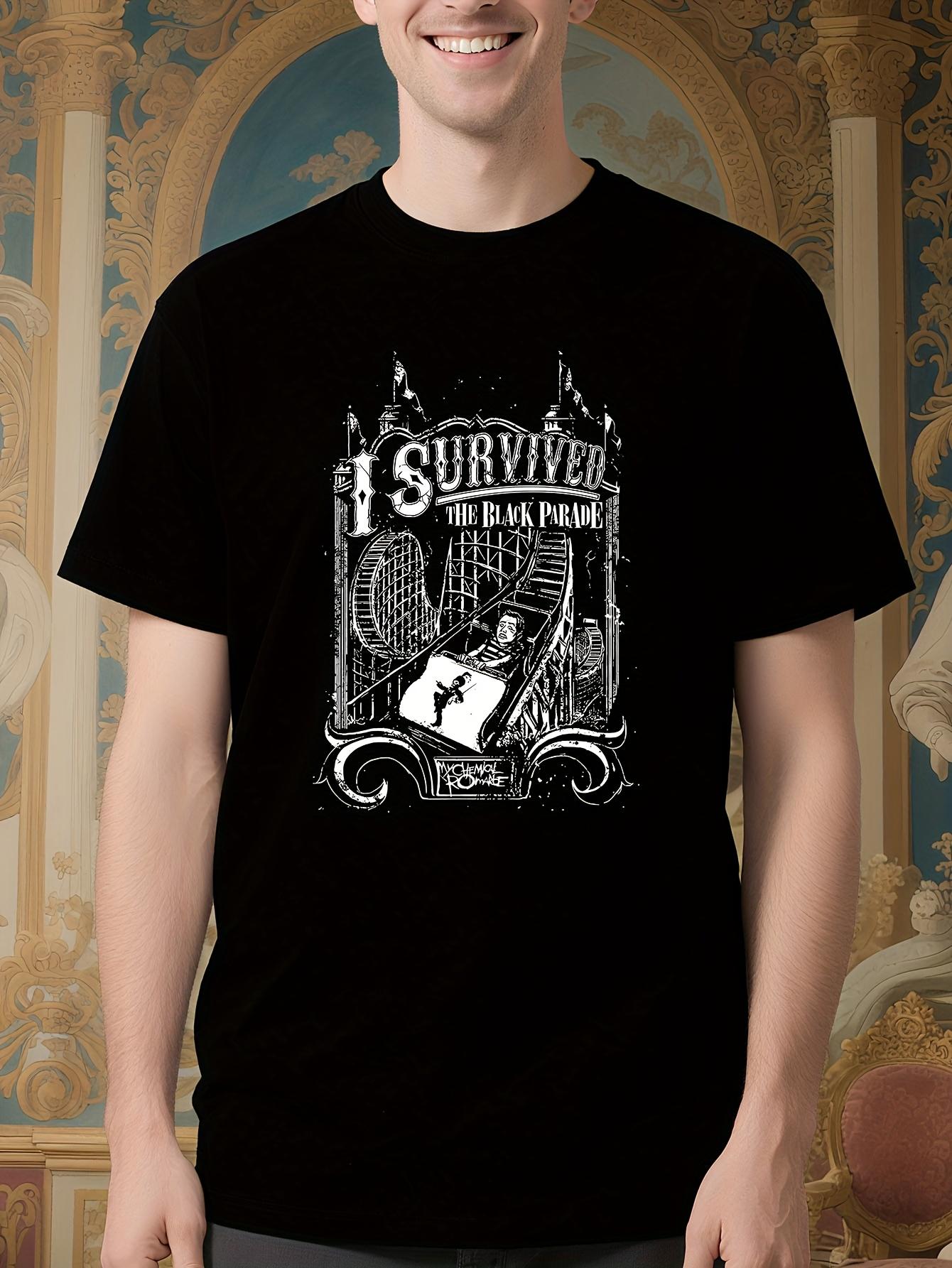 My Chemical Romance I Survived Graphic Tshirt - Black Cas... XXXXL