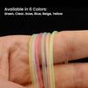 1-6Packs Semi Rigid Tube Fly Tying Material 1.8mm/1.0mm 1M Inner Tube for Salmon Streamer Flies 6 Colors Perfect