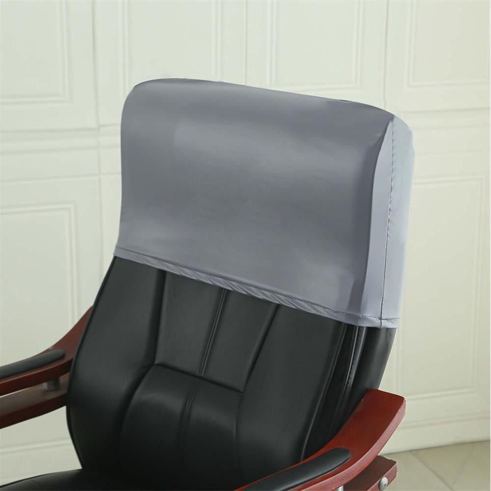 Leather Backrest Protector Waterproof Chair Office Headrest  for Gaming Chair Office
