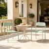 Modern Garden Chair Set, Compact Lounge Set, Design Garden Chair Set, Stackable Chair (only with 2pcs Garden Chairs)