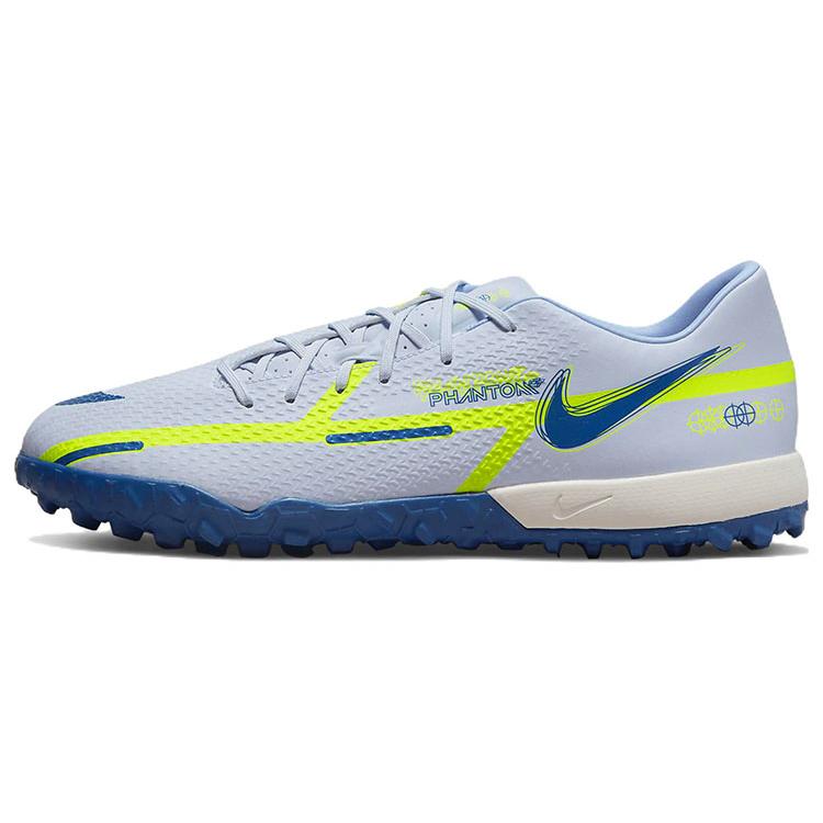 New Nike Phantom GT2 Academy Tf 'Grey Light Blue Yellow' DC0803-054