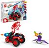 LEGO Marvel 10781 Miles Morales Building Set: Techno Three-wheeled Spider-Man