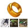 Motorcycle Front Wheel Axle Nut M18x1.5 Aluminum Replacement for   KLX450R 0819