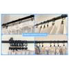 Curtain Rings Clips Metal Decorative Rustproof Drapery Window Curtain Hanging Ring Hook Hanging Clothes Clip Hanger