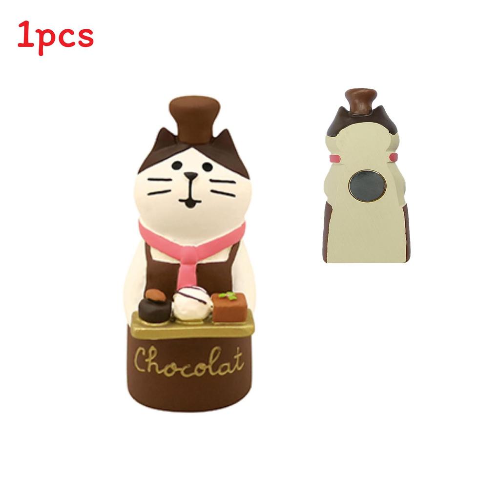Cat Magnet Fridge Sticker With Strong Magnetic Diy Decor For Kitchen Organization