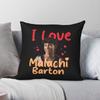 I Love Malachi Barton Square Pillowcase Polyester Linen Velvet Printed Zip Decor Pillow Case Sofa Seater Cushion Cover