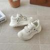 2026 Spring/Autumn Kids' Versatile Sports Shoes: Breathable Leather for Girls, Soft Sole for Boys