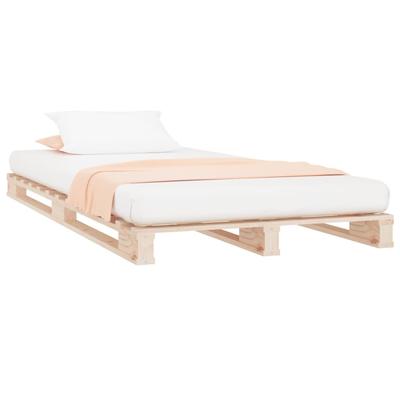 Pallet Bed 75 X 190 Cm Solid Pine Wood