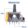 Replacement Hall Effect Joystick For PS5 Controller 3D Analog Joystick ThumbStick Repair Parts For Playstation 5 Accessories 5