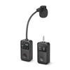 2.4GHz Wireless Mic Transmitter and Receiver Clip-on Instrument Microphone Saxophone Microphone for Saxophone and More