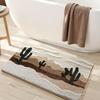 Cartoon Cactus Imitation Cashmere Rug Absorbent Non-Slip Bathroom Mat Bathtub Foot Mat Entrance Doormat Home Decor