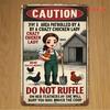 Vintage Metal Tin Sign Garden Humor Plaque Yard Art Decoration 20x30cm