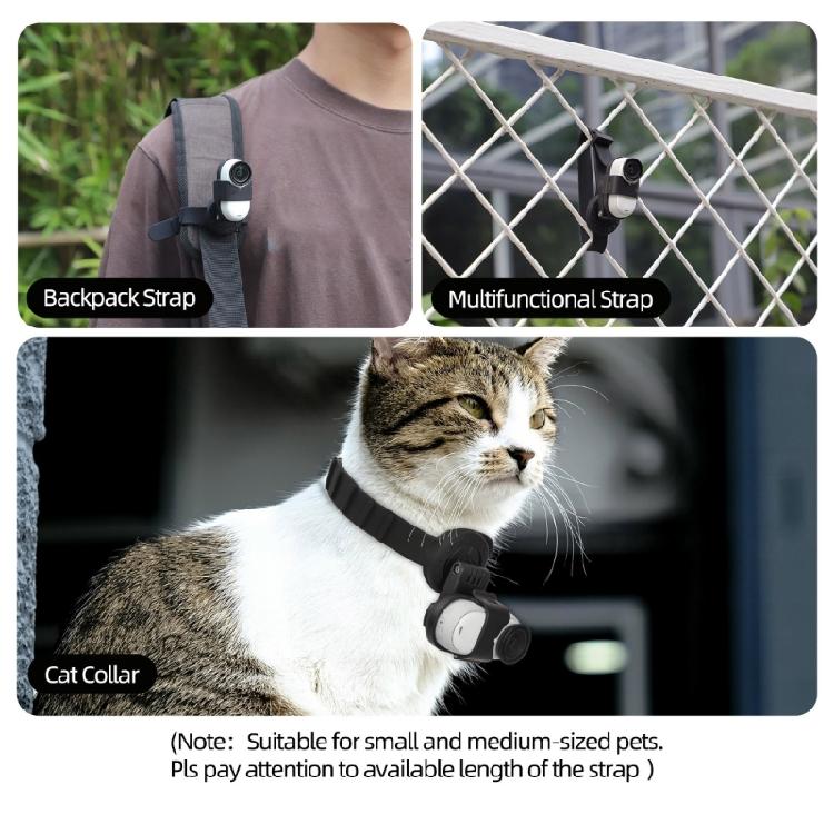Flexible Action Camera Wristband with Magnetic Stand, 360 Degree Rotation Silicone Straps for GO 3 GO 3S Camera