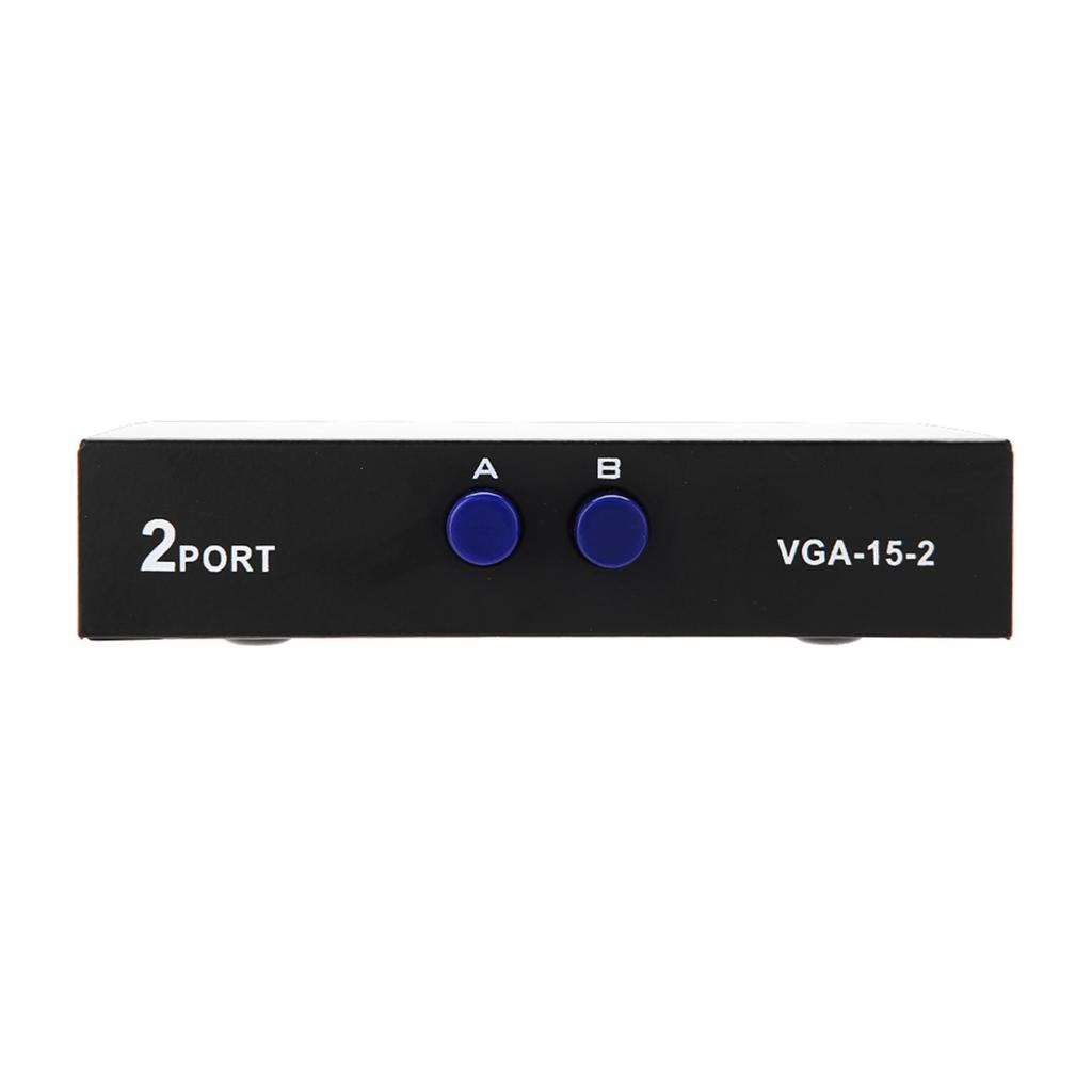 2 In 1 Out VGA Switcher Splitter Data Synchronization VGA Monitor Switch VGA Splitter