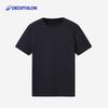Decathlon Herren Sport-T-Shirt mit Rundhalsausschnitt, einfarbig