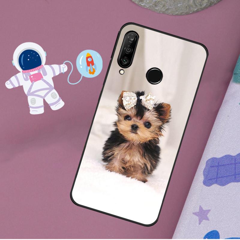 Yorkshire Terrier Dog For Huawei Nova 11i 8i 7i 3i Nova 10 9 SE 5T Y60 Y61 Y70 Y90 P20 P30 P40 Lite P60 Pro Case