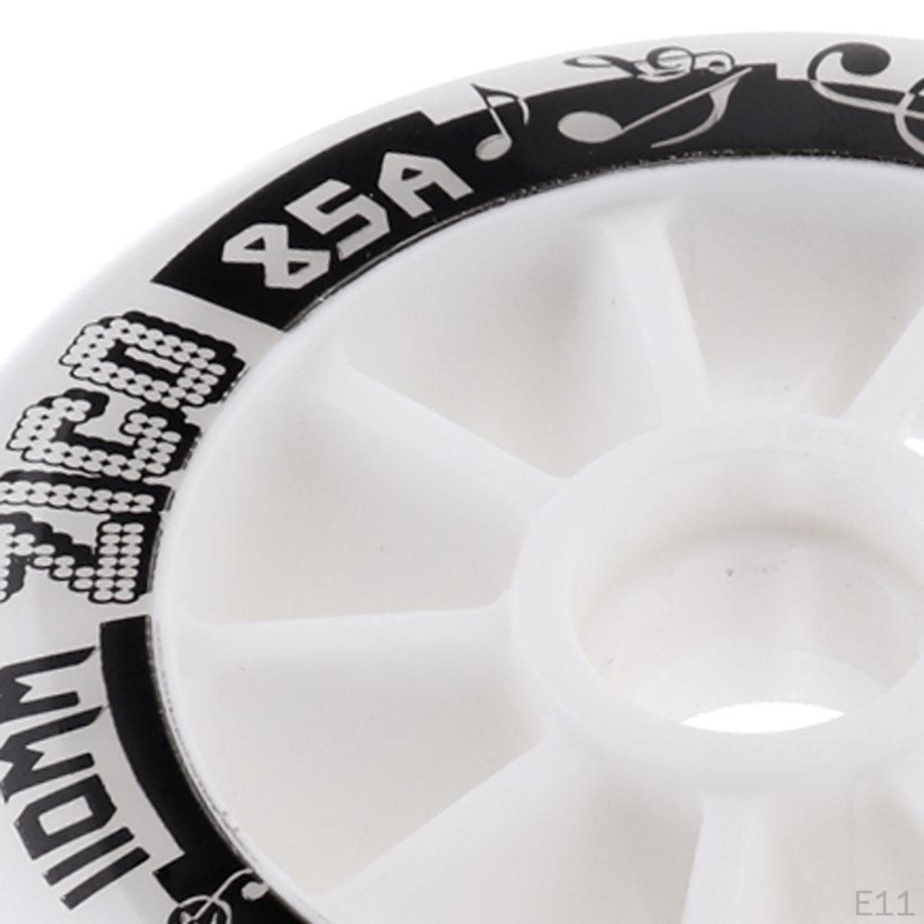 Outdoor Inline Skates Wheel Replacement Wheels for Racing 85a 4size