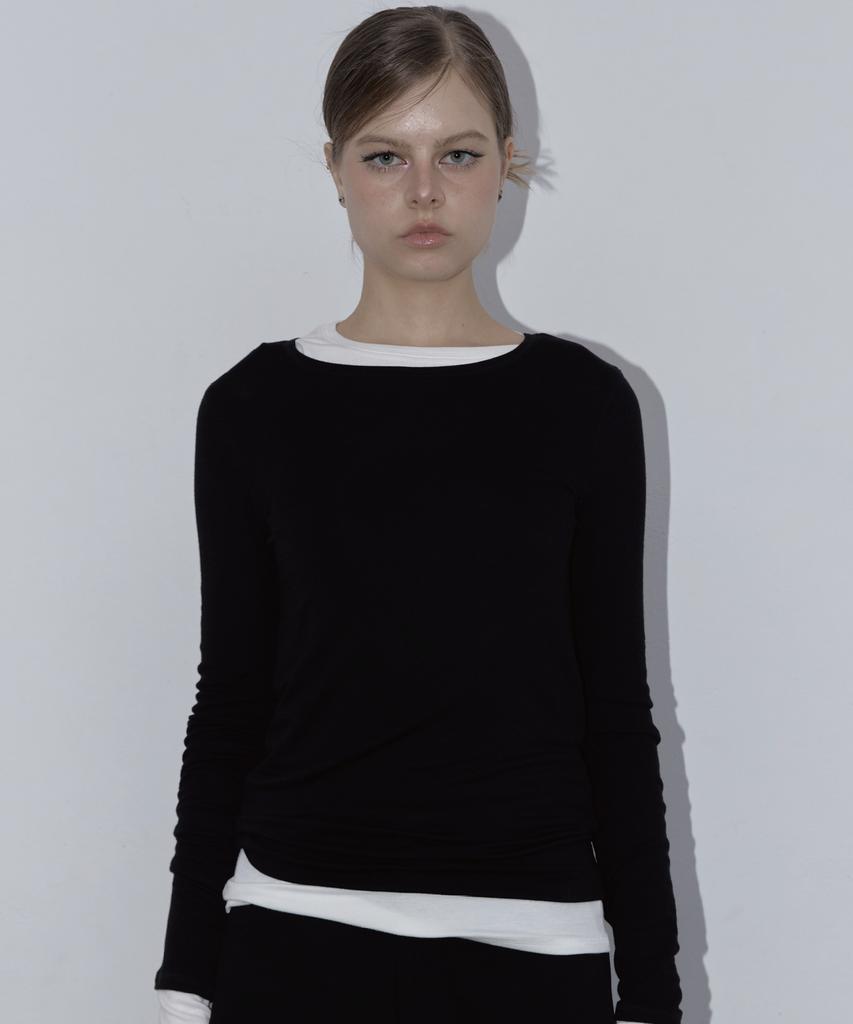 Taeliatte Logo Long Sleeve (Bk)