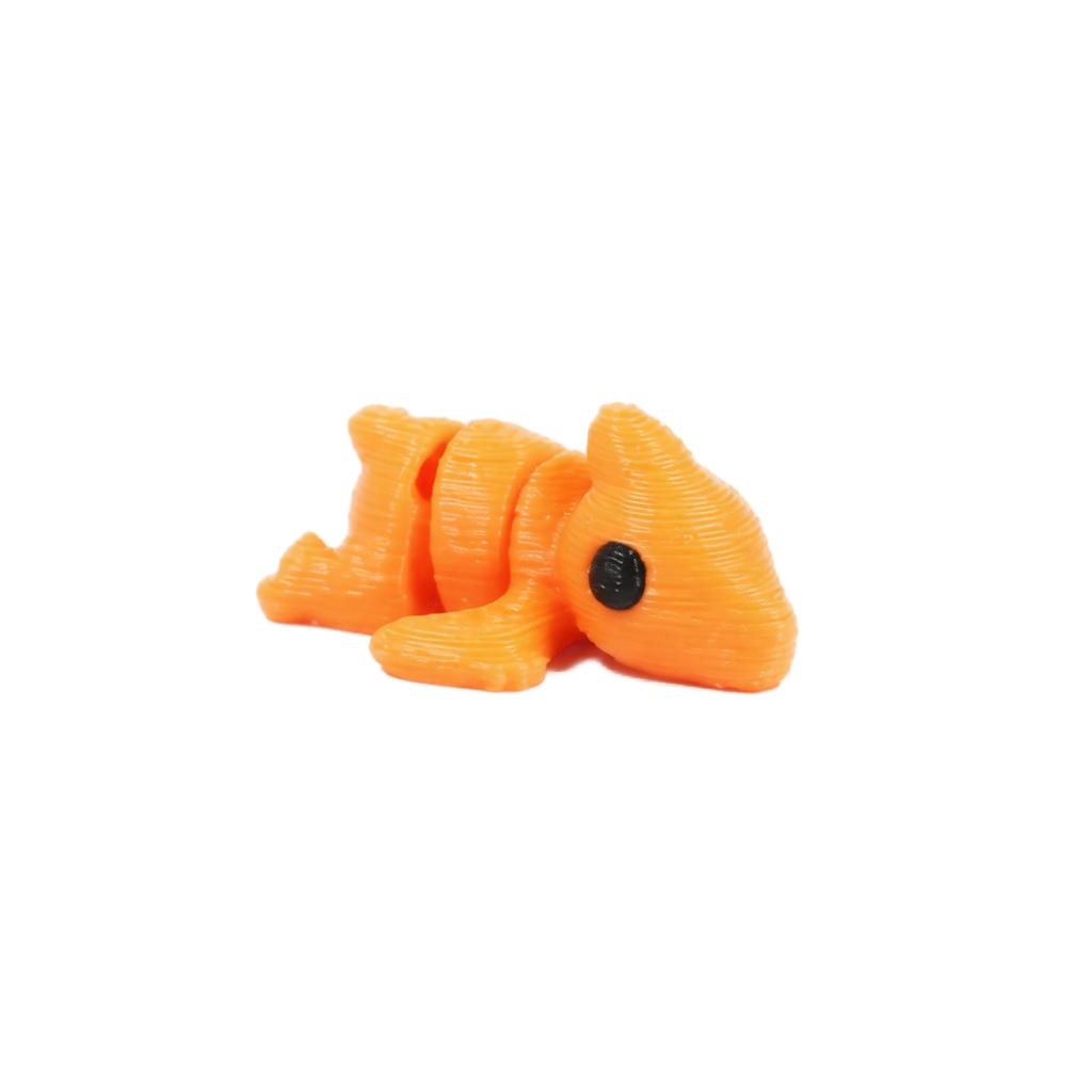 3D Printed Articulated Action Figure with Movable Joints - Creative Educational Dinosaur Toy for Kids