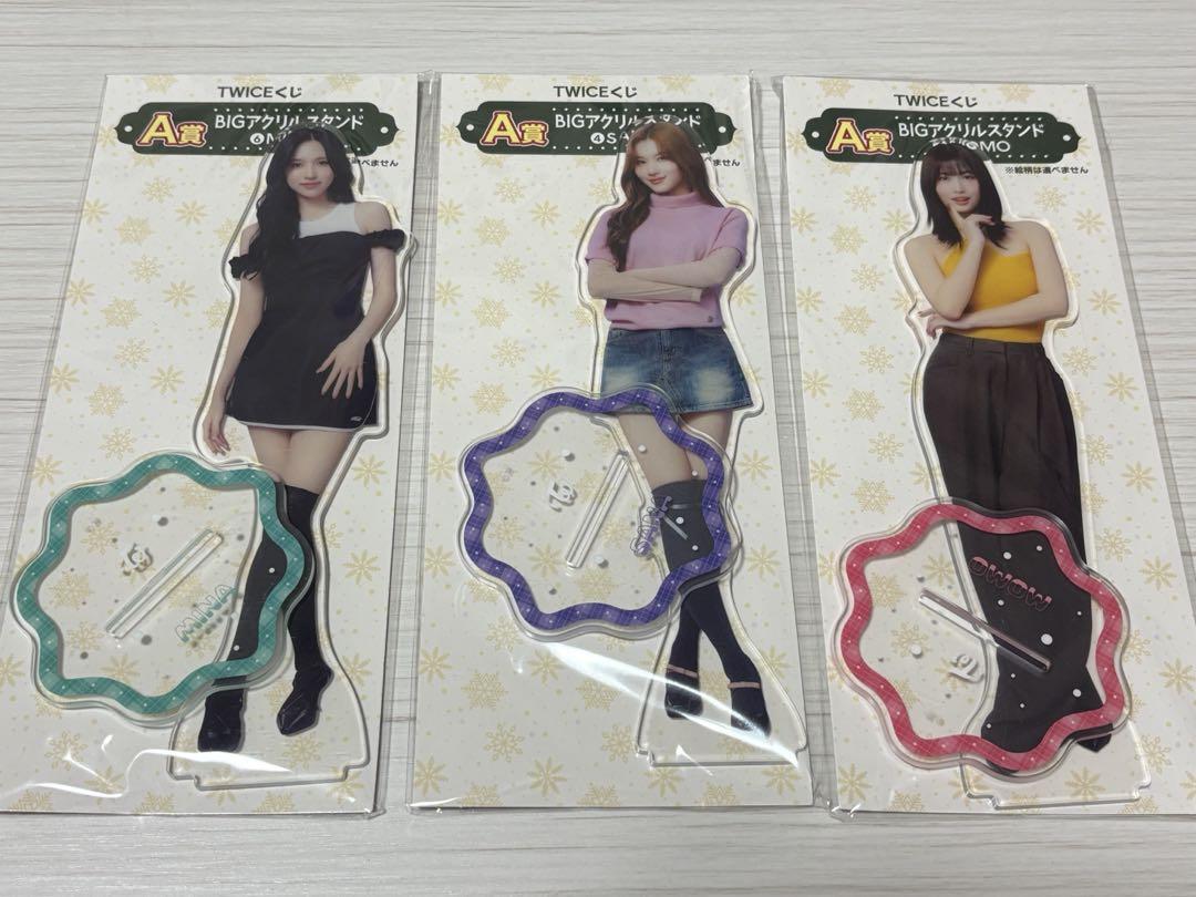 

[USED] Twice lottery acrylic stand Mina, Sana, Momo, Misamo